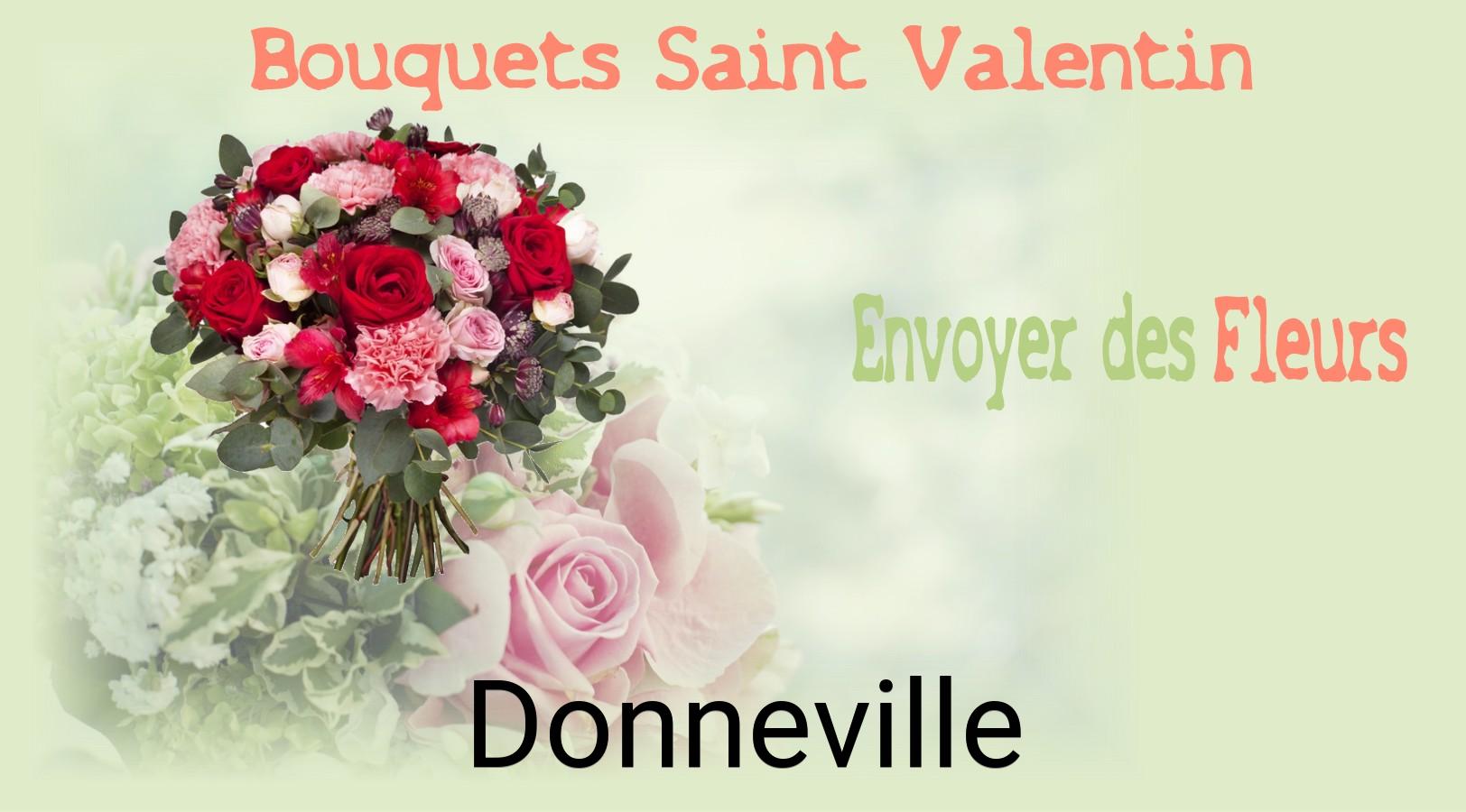 Roses de Saint-Valentin livrées à Donneville
